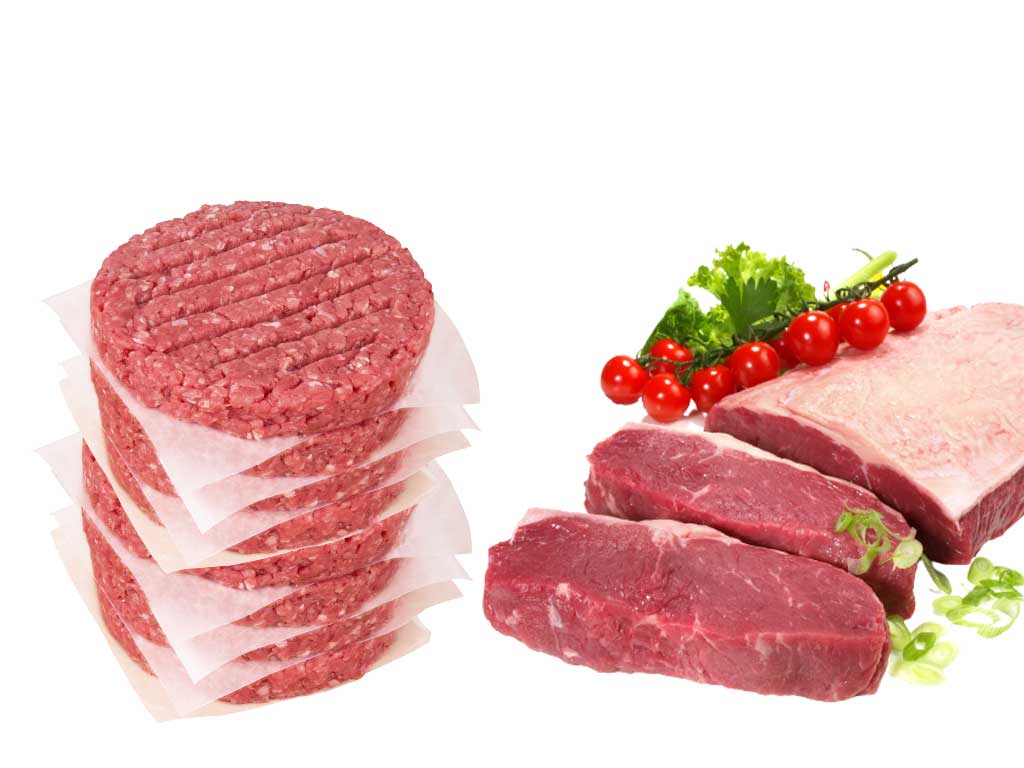 Weidefleisch Grillpaket vom Biorind aus eigener Schlachtung mit Pattys und Steaks