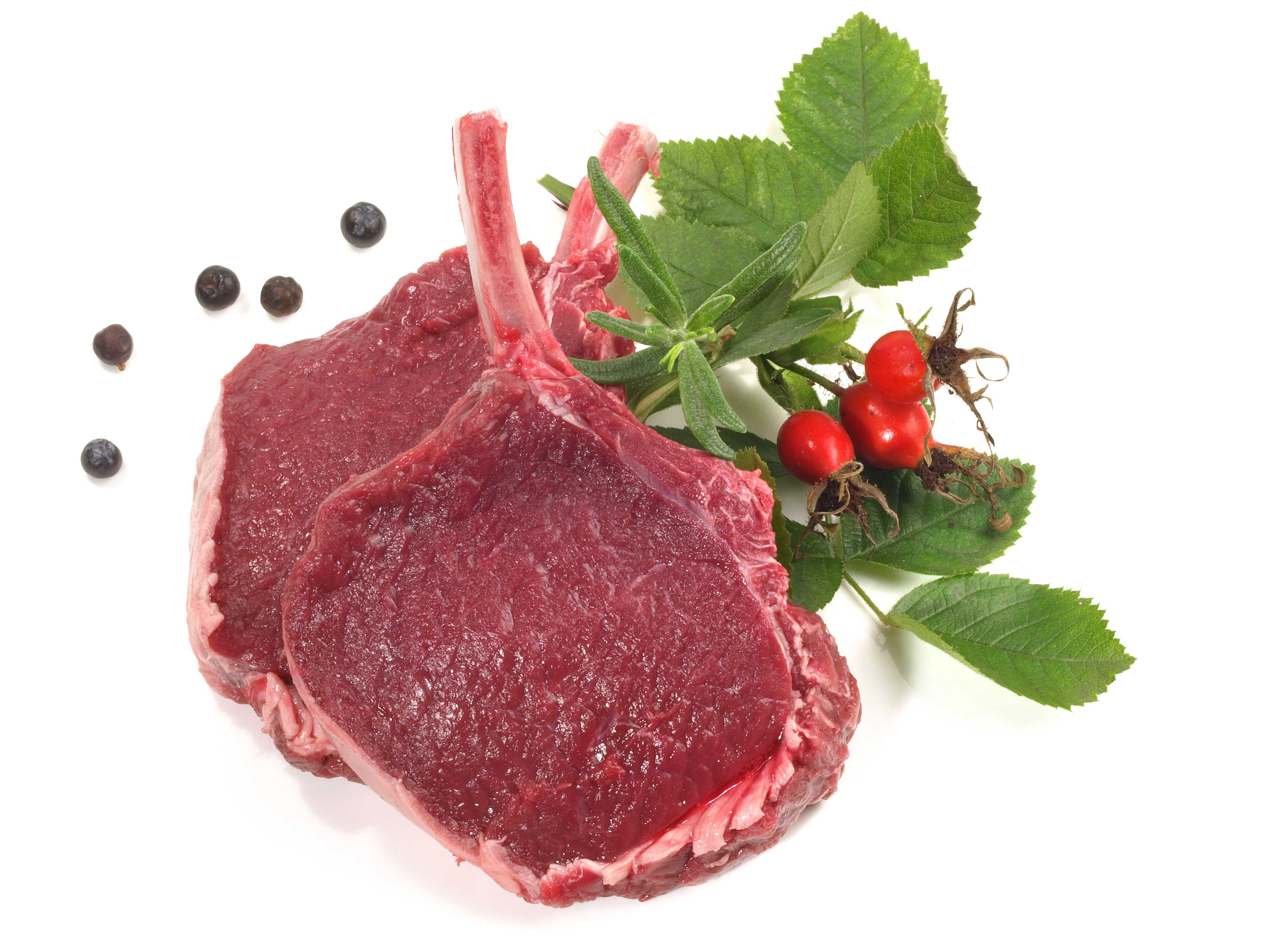 Bio-Hirschkotelett